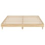 Sonoma oak engineered wood bed frame 180x200 cm by , Beds and slatted bases - Ref: Foro24-832016, Price: 145,54 €, Discount: %