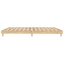 Estructura de cama madera de ingeniería roble Sonoma 180x200 cm de , Camas y somieres - Ref: Foro24-832016, Precio: 145,54 €,...