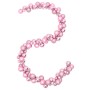 Pink polystyrene Christmas ball wreath 175 cm by , Festive decorations - Ref: Foro24-356139, Price: 30,86 €, Discount: %