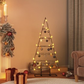 Árbol de Navidad para decoración metal negro 125 cm de , Arboles de navidad - Ref: Foro24-359590, Precio: 36,22 €, Descuento: %