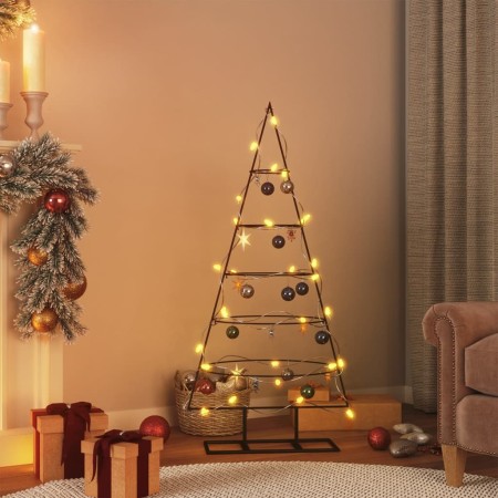 Árbol de Navidad para decoración metal negro 125 cm de , Arboles de navidad - Ref: Foro24-359590, Precio: 43,68 €, Descuento: %