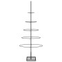 Christmas tree for decoration black metal 125 cm by , Christmas trees - Ref: Foro24-359590, Price: 43,68 €, Discount: %