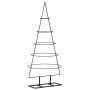 Christmas tree for decoration black metal 125 cm by , Christmas trees - Ref: Foro24-359590, Price: 43,68 €, Discount: %