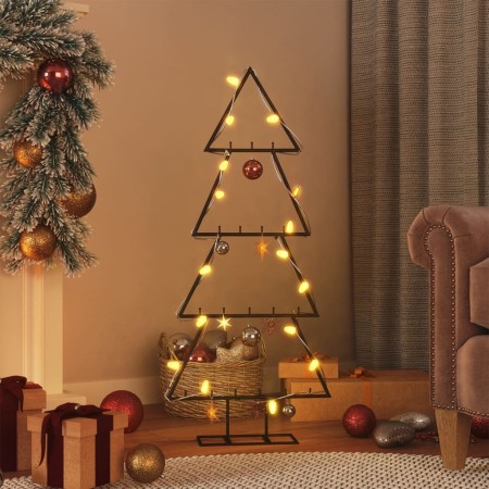 Weihnachtsbaum zur Dekoration aus schwarzem Metall 90 cm von , Weihnachtsbäume - Ref: Foro24-359592, Preis: 47,99 €, Rabatt: %