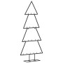 Weihnachtsbaum zur Dekoration aus schwarzem Metall 90 cm von , Weihnachtsbäume - Ref: Foro24-359592, Preis: 47,99 €, Rabatt: %