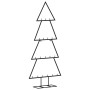 Christmas tree for decoration black metal 90 cm by , Christmas trees - Ref: Foro24-359592, Price: 47,99 €, Discount: %