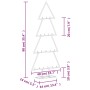 Christmas tree for decoration black metal 90 cm by , Christmas trees - Ref: Foro24-359592, Price: 47,99 €, Discount: %