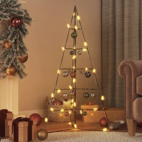 Árbol de Navidad para decoración metal negro 100 cm de , Arboles de navidad - Ref: Foro24-359600, Precio: 36,68 €, Descuento: %