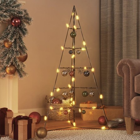 Árbol de Navidad para decoración metal negro 100 cm de , Arboles de navidad - Ref: Foro24-359600, Precio: 39,19 €, Descuento: %