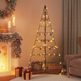 Árbol de Navidad para decoración metal negro 180 cm de , Arboles de navidad - Ref: Foro24-359602, Precio: 91,99 €, Descuento: %