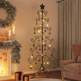 Árbol de Navidad para decoración metal negro 215 cm de , Arboles de navidad - Ref: Foro24-359609, Precio: 169,99 €, Descuento: %