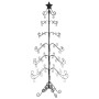 Árbol de Navidad para decoración metal negro 215 cm de , Arboles de navidad - Ref: Foro24-359609, Precio: 128,21 €, Descuento: %