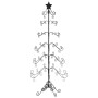 Árbol de Navidad para decoración metal negro 215 cm de , Arboles de navidad - Ref: Foro24-359609, Precio: 128,21 €, Descuento: %