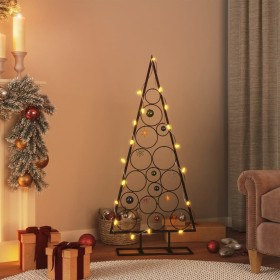 Árbol de Navidad para decoración metal negro 125 cm de , Arboles de navidad - Ref: Foro24-359599, Precio: 36,91 €, Descuento: %