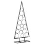 Christmas tree for decoration black metal 125 cm by , Christmas trees - Ref: Foro24-359599, Price: 39,46 €, Discount: %