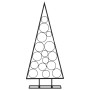 Christmas tree for decoration black metal 125 cm by , Christmas trees - Ref: Foro24-359599, Price: 39,46 €, Discount: %