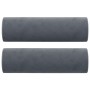 Cojines decorativos 2 uds terciopelo gris oscuro 15x50 cm de , Cojines - Ref: Foro24-349510, Precio: 24,51 €, Descuento: %