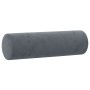 Cojines decorativos 2 uds terciopelo gris oscuro 15x50 cm de , Cojines - Ref: Foro24-349510, Precio: 24,51 €, Descuento: %