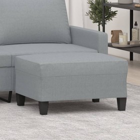 Light gray fabric footstool 70x55x41 cm by , Ottomans - Ref: Foro24-349347, Price: 67,17 €, Discount: %