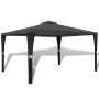 Cenador con tejado gris oscuro 3x4 m de vidaXL, Carpas y cenadores - Ref: Foro24-41453, Precio: 199,44 €, Descuento: %