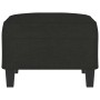 Black fabric footrest 70x55x41 cm by , Ottomans - Ref: Foro24-349351, Price: 67,11 €, Discount: %