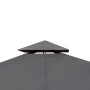 Cenador con tejado gris oscuro 3x4 m de vidaXL, Carpas y cenadores - Ref: Foro24-41453, Precio: 199,44 €, Descuento: %