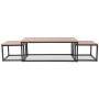 Couchtisch-Set aus Eschenholz, 3-teilig von , Couchtisch - Ref: Foro24-245189, Preis: 211,23 €, Rabatt: %