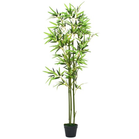 Planta de bambú artificial con maceta 150 cm verde de , Flora artificial - Ref: Foro24-245942, Precio: 71,04 €, Descuento: %