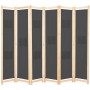 Divider screen with 6 gray fabric panels 240x170x4 cm by , Room dividers - Ref: Foro24-248178, Price: 80,45 €, Discount: %