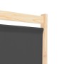 Divider screen with 6 gray fabric panels 240x170x4 cm by , Room dividers - Ref: Foro24-248178, Price: 80,45 €, Discount: %