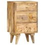 Solid mango wood bedside table 36x30x60 cm by vidaXL, Nightstands - Ref: Foro24-286123, Price: 119,68 €, Discount: %