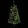 Künstlicher Weihnachtsbaum mit Stütze und grünen PVC-LEDs 90 cm von , Weihnachtsbäume - Ref: Foro24-332851, Preis: 32,22 €, R...