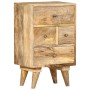 Solid mango wood bedside table 36x30x60 cm by vidaXL, Nightstands - Ref: Foro24-286123, Price: 119,68 €, Discount: %