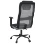 Silla de oficina tela de malla y cuero sintético gris y negro de , Sillas de oficina - Ref: Foro24-353022, Precio: 67,11 €, D...