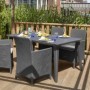 Allibert Garden chairs 2 units Miami graphite color by , Garden chairs - Ref: Foro24-3082795, Price: 189,78 €, Discount: %