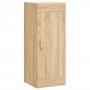 Engineered wood Sonoma oak wall cabinet 34.5x34x90 cm by , Sideboards - Ref: Foro24-835021, Price: 46,29 €, Discount: %