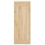 Engineered wood Sonoma oak wall cabinet 34.5x34x90 cm by , Sideboards - Ref: Foro24-835021, Price: 46,29 €, Discount: %