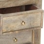 Solid mango wood bedside table 40x30x55 cm by vidaXL, Nightstands - Ref: Foro24-286391, Price: 141,99 €, Discount: %