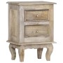 Solid mango wood bedside table 40x30x55 cm by vidaXL, Nightstands - Ref: Foro24-286391, Price: 141,99 €, Discount: %