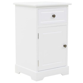 MDF and pine wood nightstand 35x32x59 cm by vidaXL, Nightstands - Ref: Foro24-245757, Price: 81,90 €, Discount: %