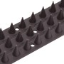 Anti bird spikes bird control 20 units 49x4.5x1.7 cm by vidaXL, Animal repellents - Ref: Foro24-41369, Price: 17,35 €, Discou...