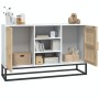 Weißes Sperrholz-Sideboard 105x30x65 cm von , Sideboards - Ref: Foro24-352118, Preis: 118,62 €, Rabatt: %