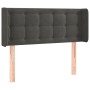 Dark gray velvet headboard with LED 83x16x78/88 cm by , Headboards and footboards - Ref: Foro24-3123701, Price: 57,45 €, Disc...