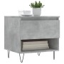 Concrete gray engineered wood coffee table 50x46x50 cm by , Coffee table - Ref: Foro24-830916, Price: 35,03 €, Discount: %