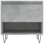 Mesa de centro madera de ingeniería gris hormigón 50x46x50 cm de , Mesas de centro - Ref: Foro24-830916, Precio: 34,35 €, Des...