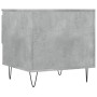 Mesa de centro madera de ingeniería gris hormigón 50x46x50 cm de , Mesas de centro - Ref: Foro24-830916, Precio: 34,35 €, Des...