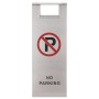 Stainless steel folding parking sign by , Parking signs and fords - Ref: Foro24-149574, Price: 40,92 €, Discount: %