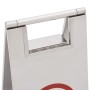 Stainless steel folding parking sign by , Parking signs and fords - Ref: Foro24-149574, Price: 40,92 €, Discount: %