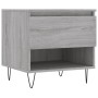 Mesa de centro madera de ingeniería gris Sonoma 50x46x50 cm de , Mesas de centro - Ref: Foro24-830920, Precio: 35,31 €, Descu...