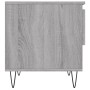 Mesa de centro madera de ingeniería gris Sonoma 50x46x50 cm de , Mesas de centro - Ref: Foro24-830920, Precio: 35,31 €, Descu...